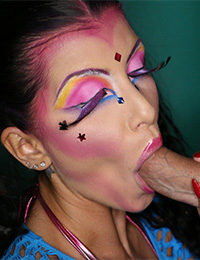 Romi Rain in Candy girl blowjob